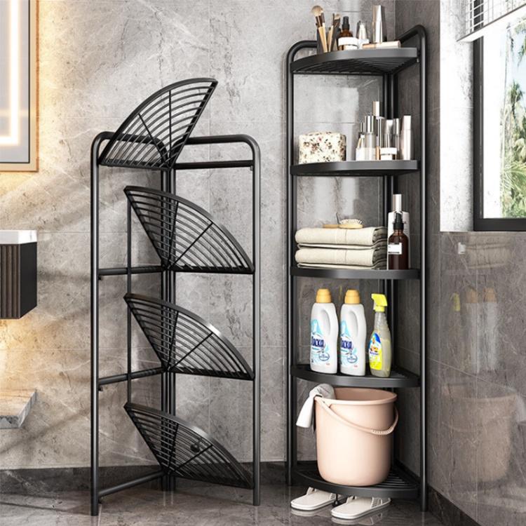 Kệ góc tường gập gọn đa năng để đồ nhà bếp thông minh 3/4/5 tầng tiện lợi_Nutosan