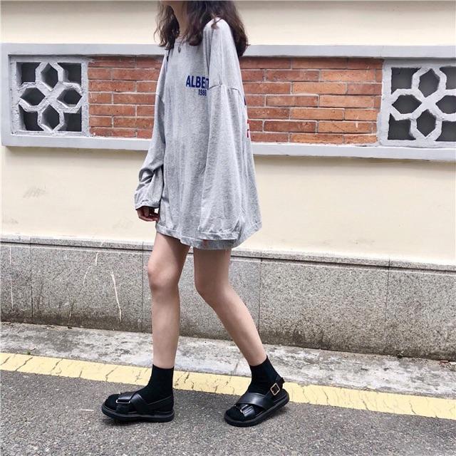 ÁO THUN TAY DÀI OVERSIZE FORM RỘNG CÁ TÍNH