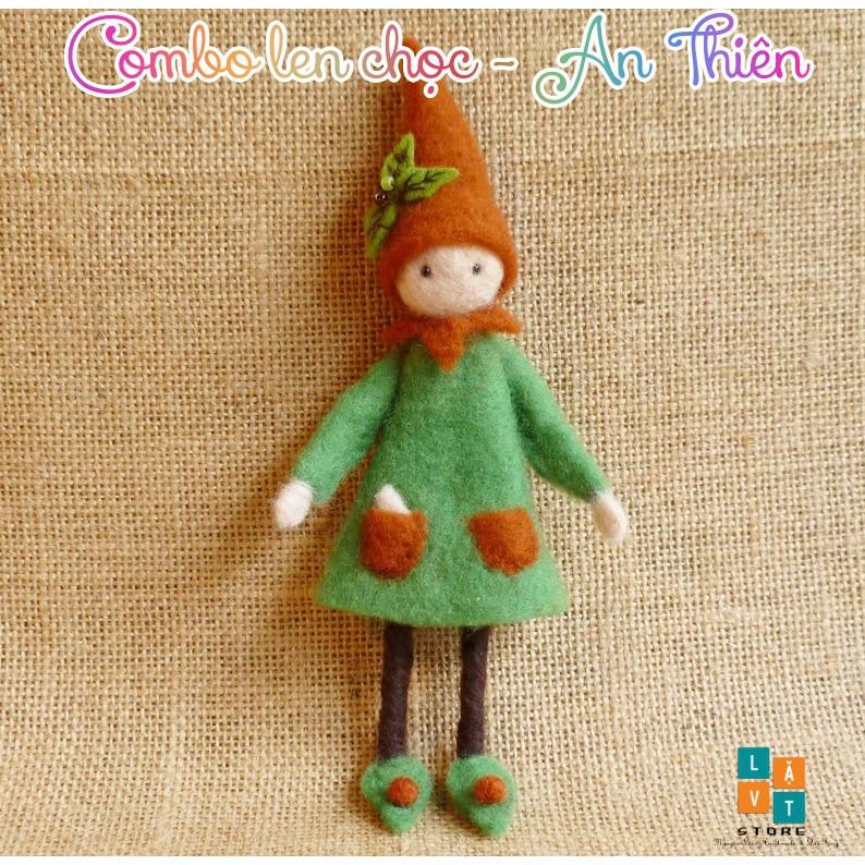 Combo Len Chọc An Thiên - Combo Needle Felting