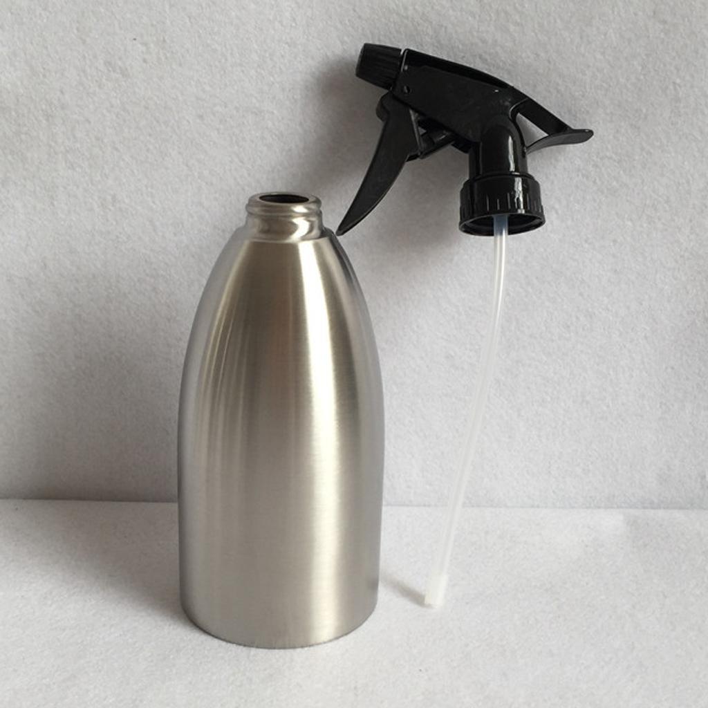 2Pcs/set Stainless Steel Spray Bottle Blow Can Plant Flower Water Sprayer