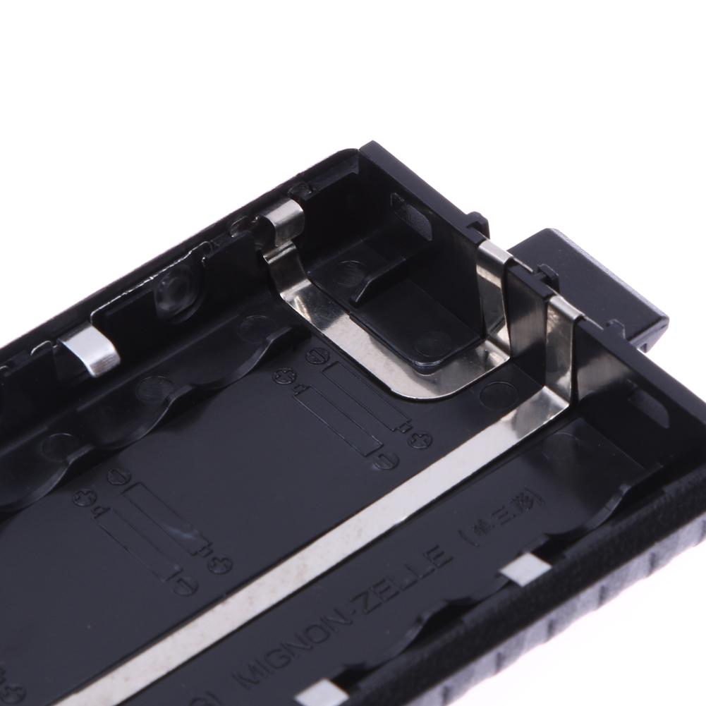 6 x Hộp đựng pin mở rộng AAA cho Baofeng UV-5R 5RA/B/C/D 5RE+ Hộp đựng pin mở rộng Phụ kiện hộp bảo quản thiết thực