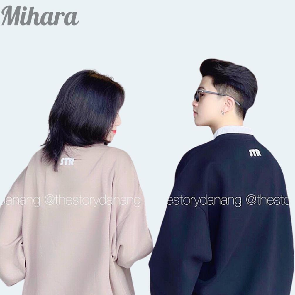 Áo Nỉ SWT in logo Gấu Mặc Đôi Nam Nữ - Áo Nỉ Nam Nữ SWT Unisex - Mihara