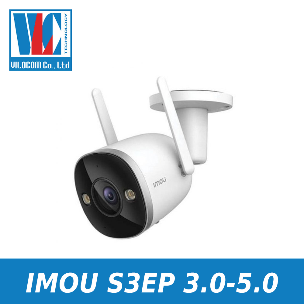Camera Wifi S3EP cố định Bullet 3C FULL COLOR 5MP 3MP IPC-S3EP-5M0WE IPC-S3EP-3M0WE - Hàng Chính Hãng