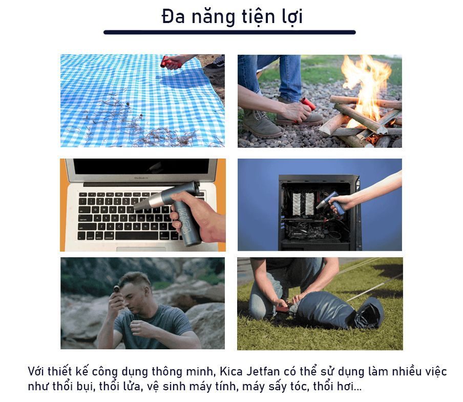 Máy Thổi Khí Nén KiCA JetFan