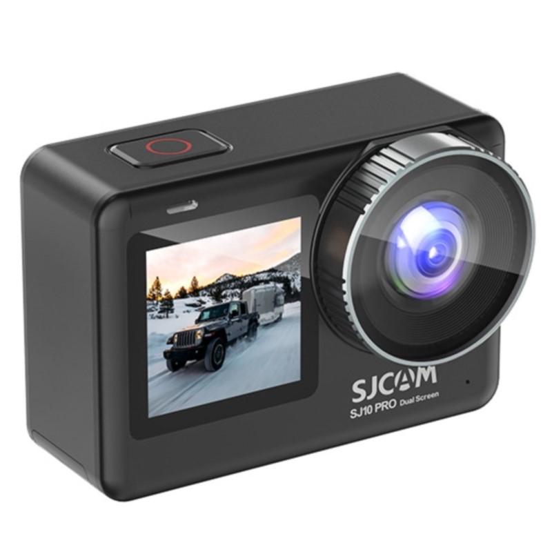 SJCAM SJ10Pro Camera Hành Động Màn Hình Kép 4K 60FPS WiFi Con Quay Hồi Chuyển Chip Ambarella Chống Rung Phát Trực Tiếp Thân Thể Thao Chống Nước DV