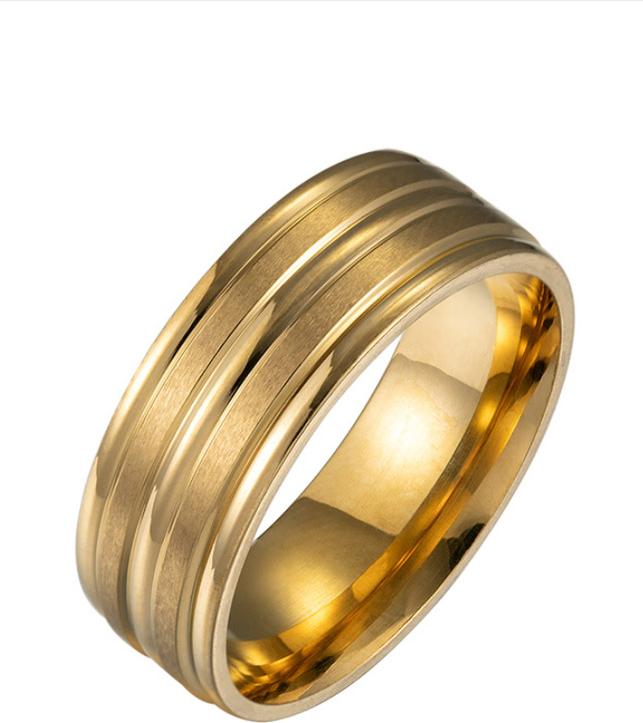 Nhẫn nam titanium bản to BHN81