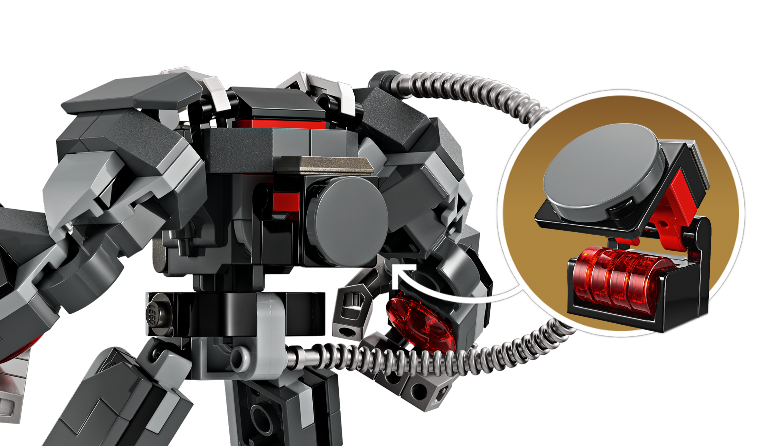Đồ Chơi Lắp Ráp Chiến Giáp War Machine - War Machine Mech Armor - Lego Marvel 76277 (154 Mảnh Ghép)