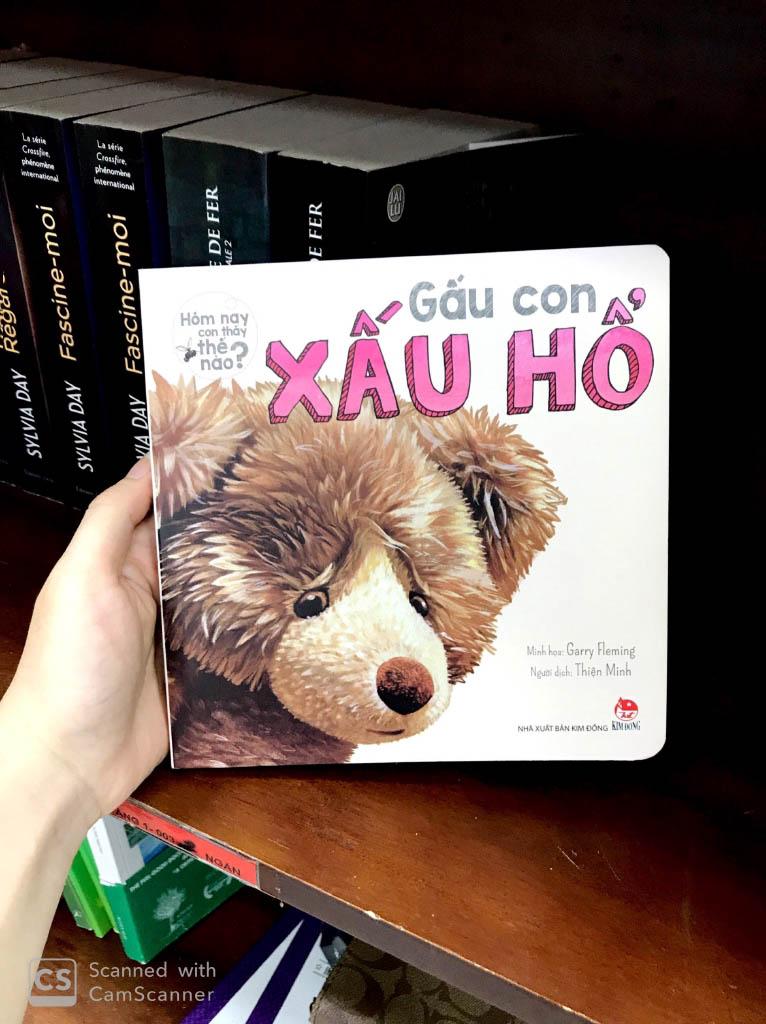 Hôm Nay Con Thấy Thế Nào - Gấu Con Buồn Bã