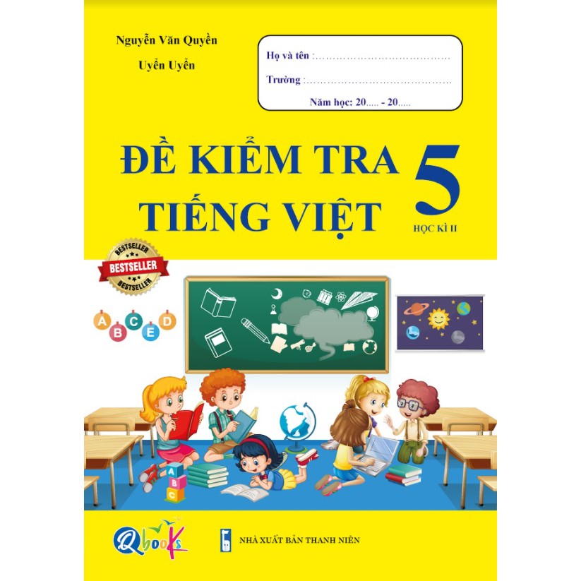 Sách - Combo Đề Kiểm Tra Toán và Tiếng Việt 5 - Học Kì 2