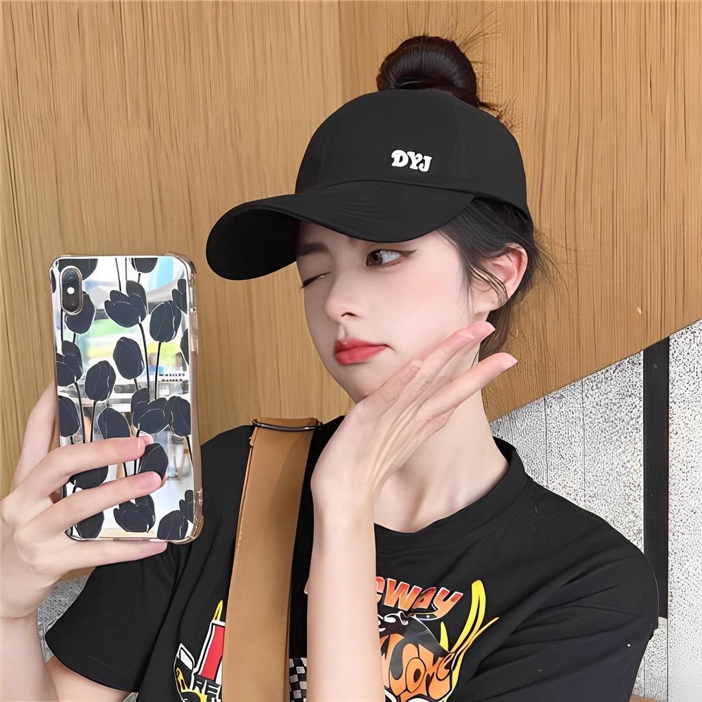 Mũ lưỡi trai thể thao hở chóp chống nắng thời trang DYJ