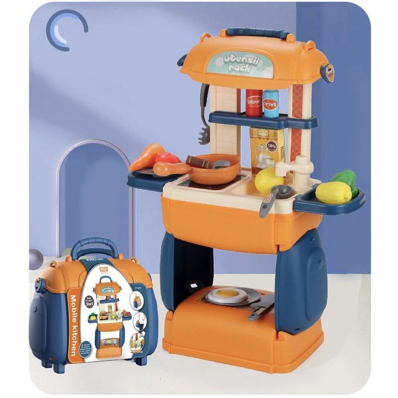 Đồ Chơi Nấu ăn làm đầu bếp cho bé Mobile Kitchen