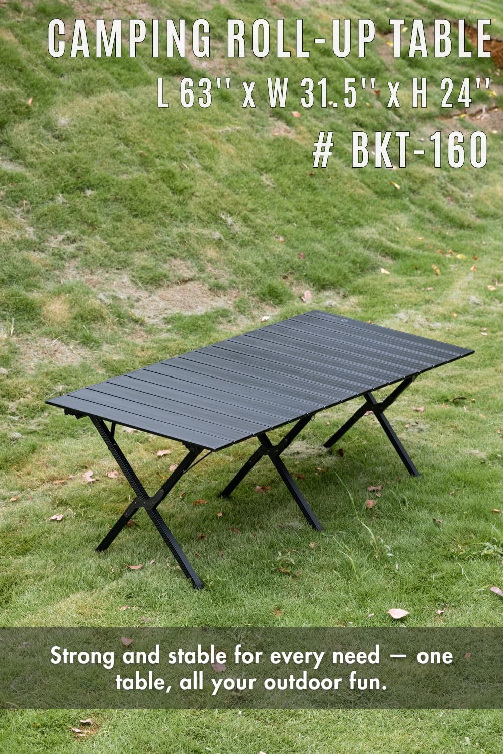Bàn cuộn nhôm xếp gọn Campingmoon BKT-160 BKT160