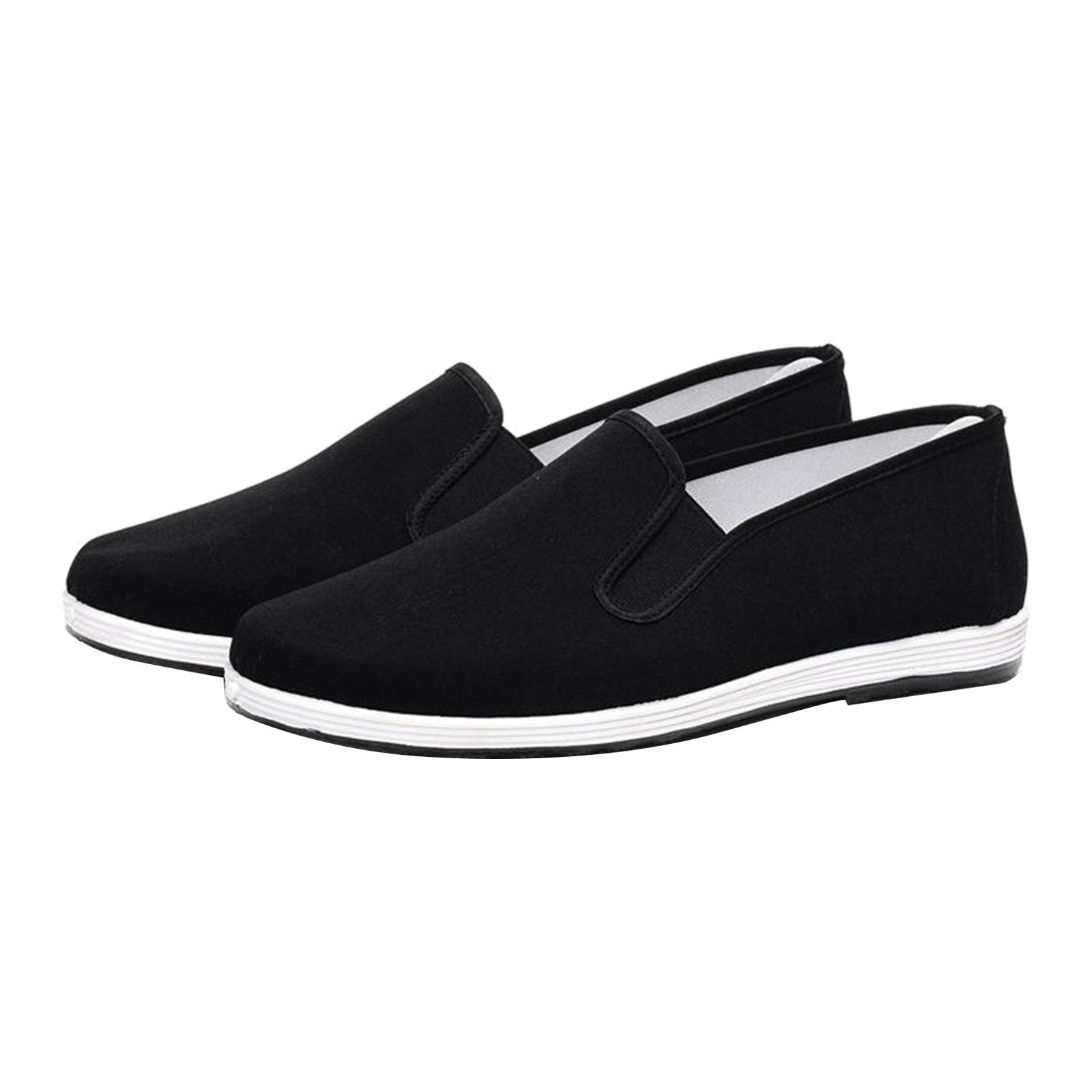 Chinese Traditional Kung Fu Martial Arts Tai chi Slipper Shoes Black 39