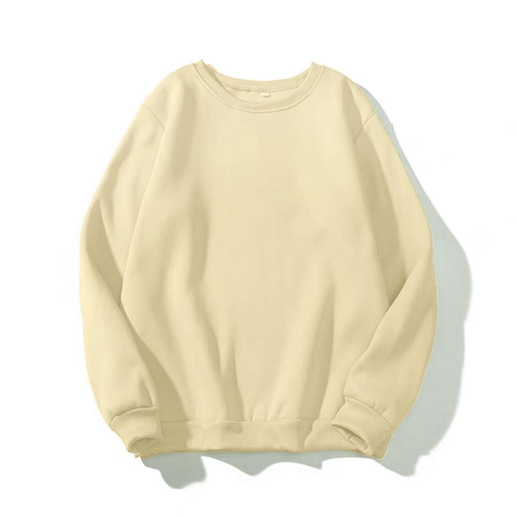 ÁO SWEATER TRƠN UNISEX NAM NỮ