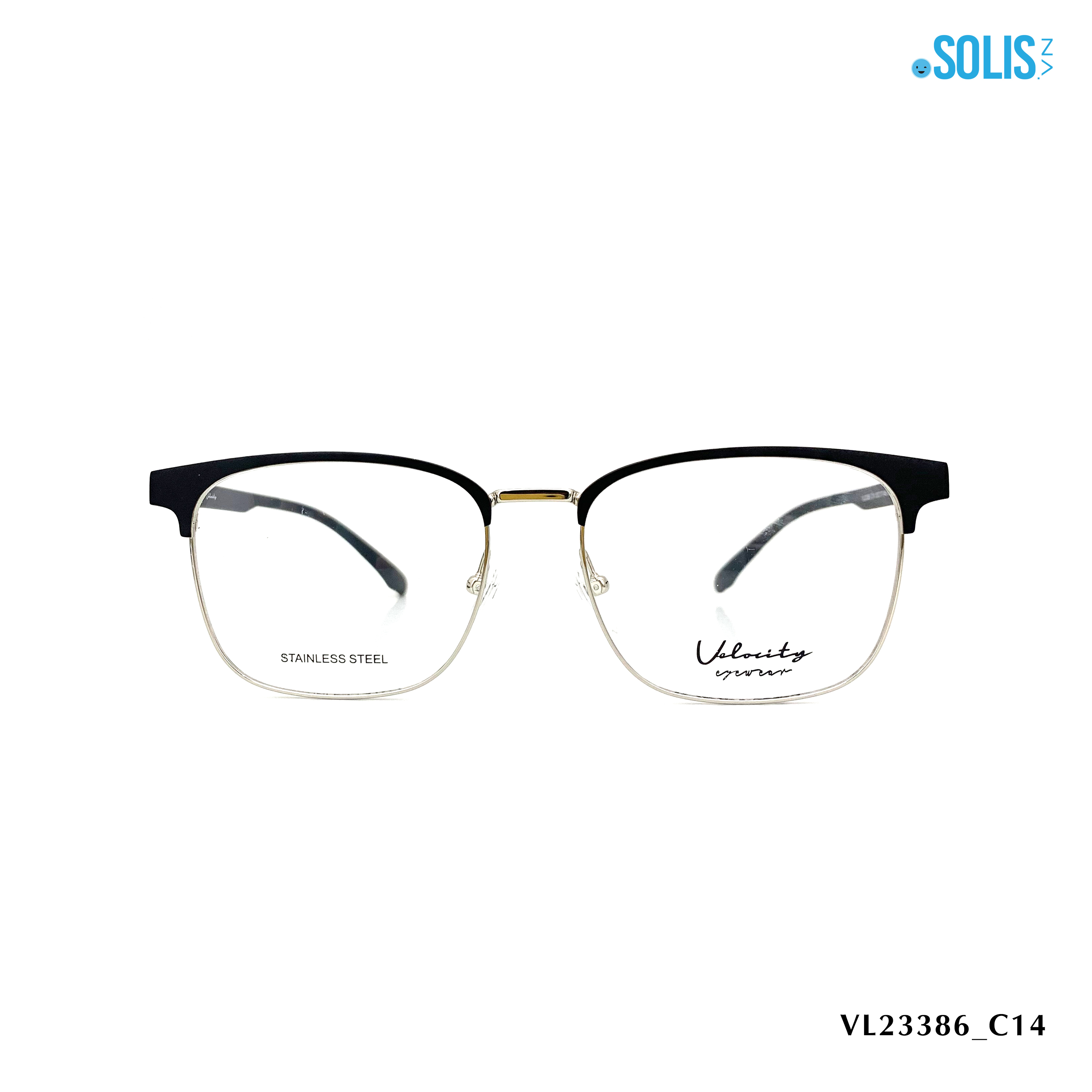 Gọng kính kim loại hiệu Velocity VL23386 - KÍNH KIM LOẠI HIỆU VELOCITY VL23386 KÍCH THƯỚC 55-17-145