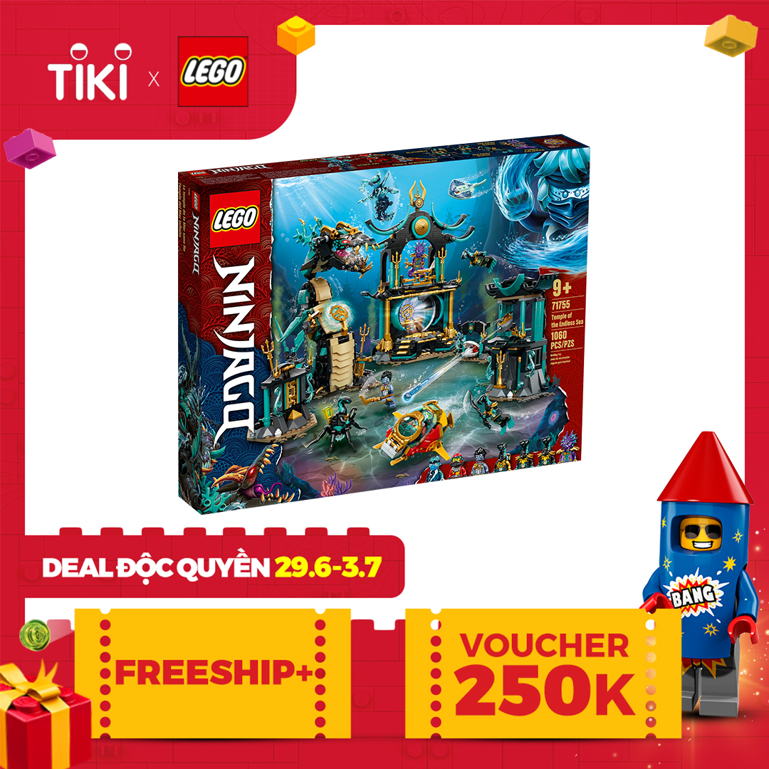 LEGO Ninjago 71755 Ngôi đền rồng dưới đại dương (1060 chi tiết)