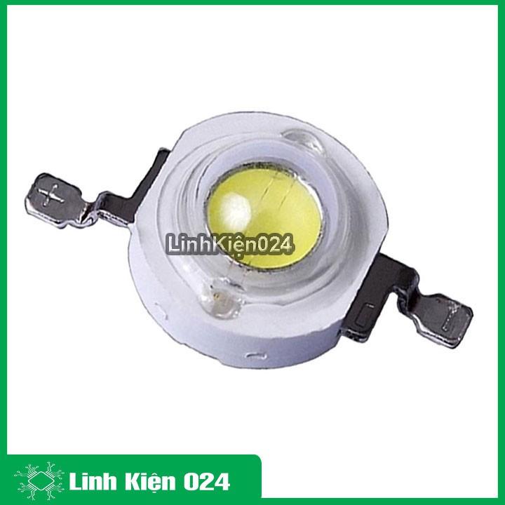 Bộ 3 Led Công Suất 1W Sáng Xanh Lá ( Tặng 3 Đế Tản Nhiệt - Chưa Hàn )