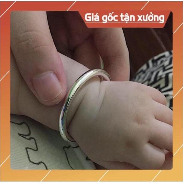 Vòng cua size mini GIÁ TẠI XƯỞNG vòng bạc cho bé sơ sinh mang lại may mắn