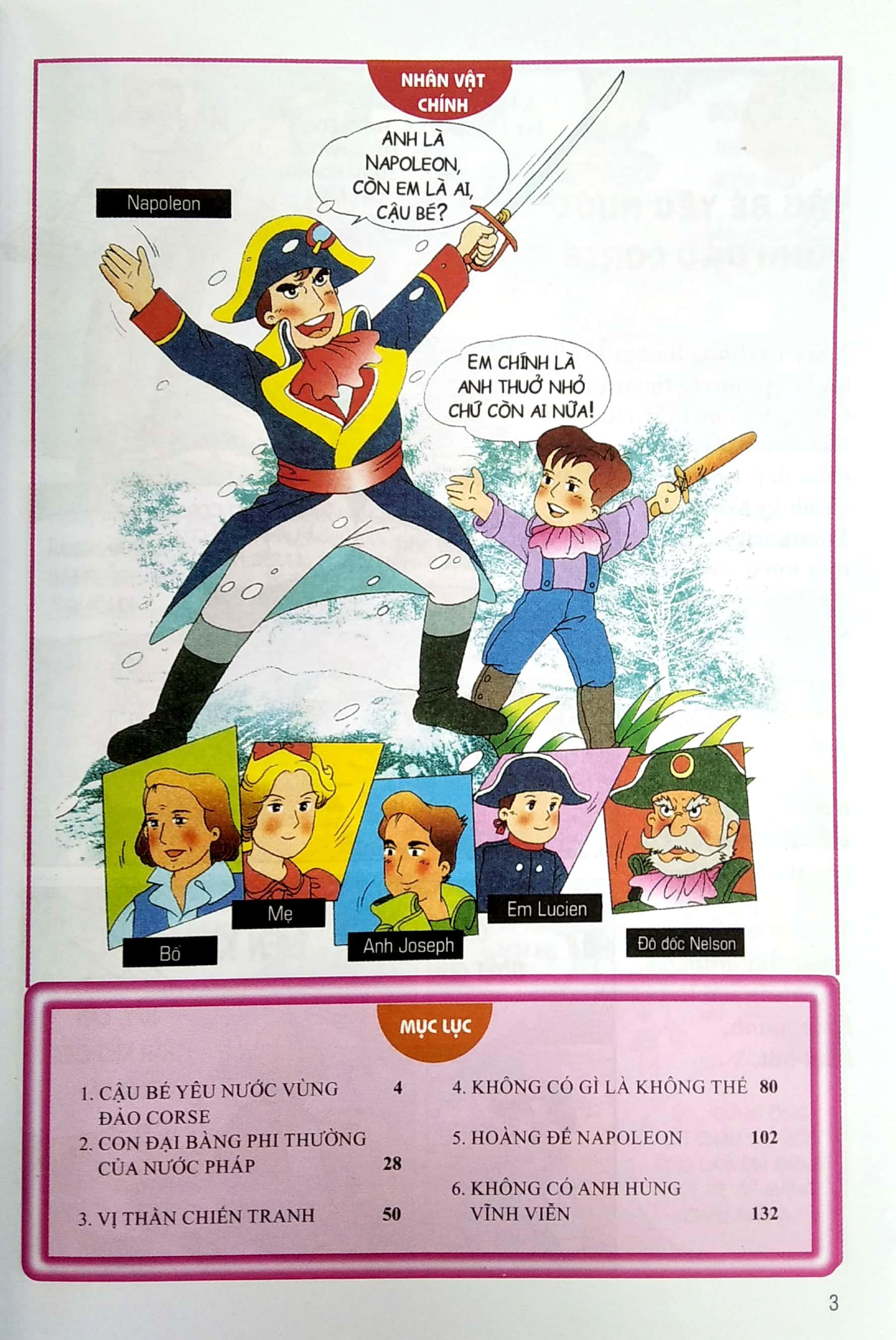 Danh Nhân Thế Giới: Napoleon (Tái Bản 2022)