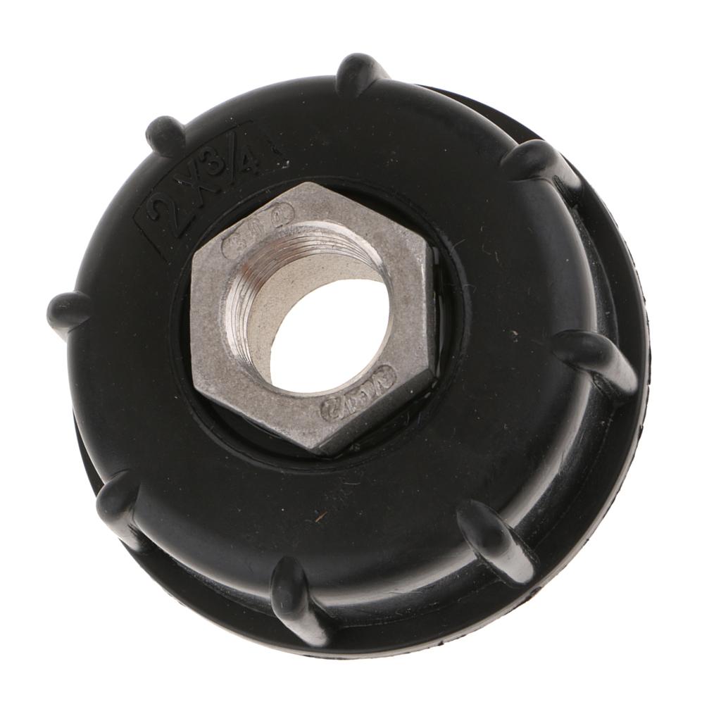 IBC Túi Nước Adapter Nắp 60 Mm Thô Sợi Chỉ Đến Năm 1/2  Bên Trong Đường Chỉ May