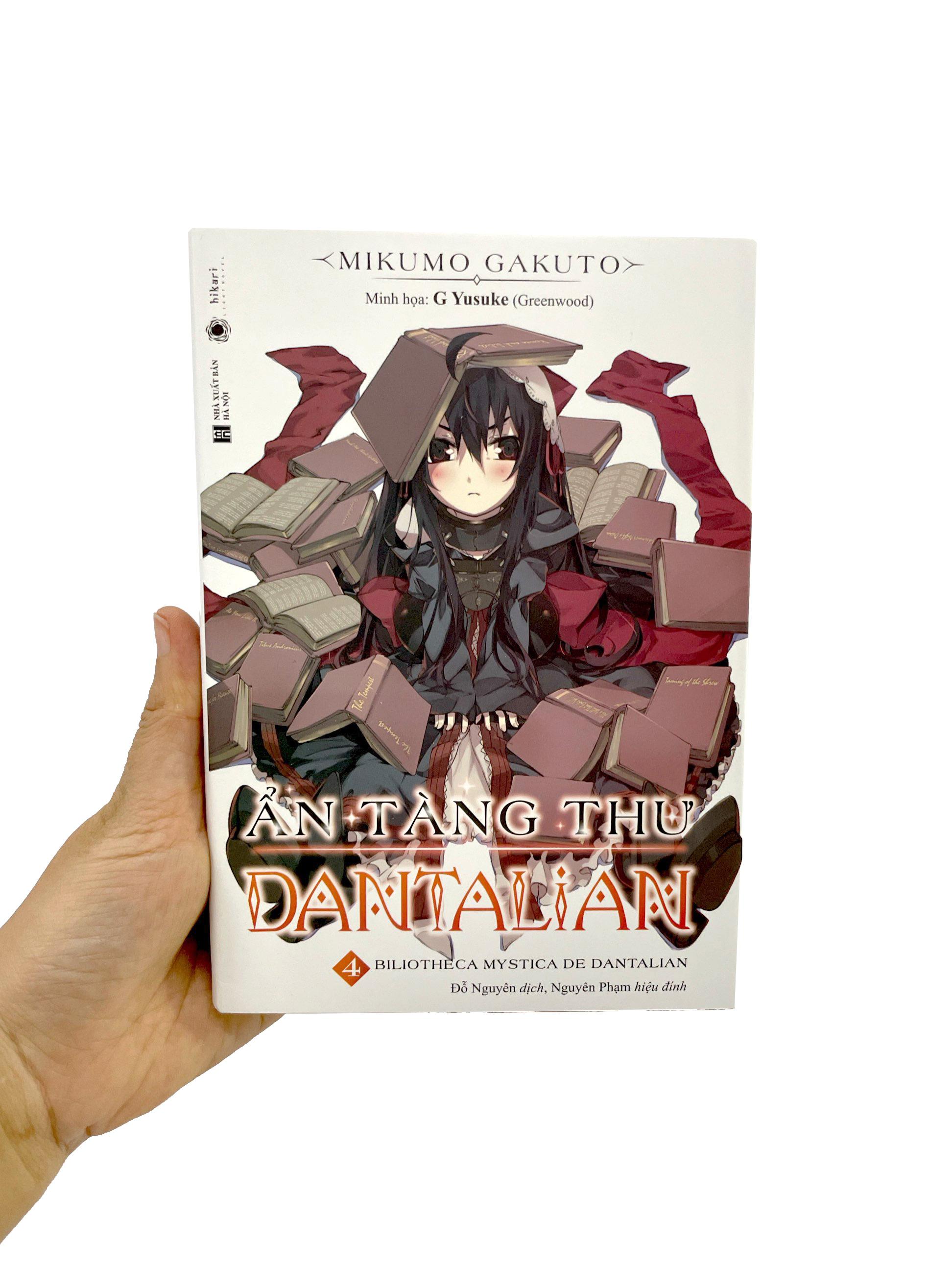 Sách Ẩn Tàng Thư Dantalian 4 (Tặng Kèm 1 Bookmark)