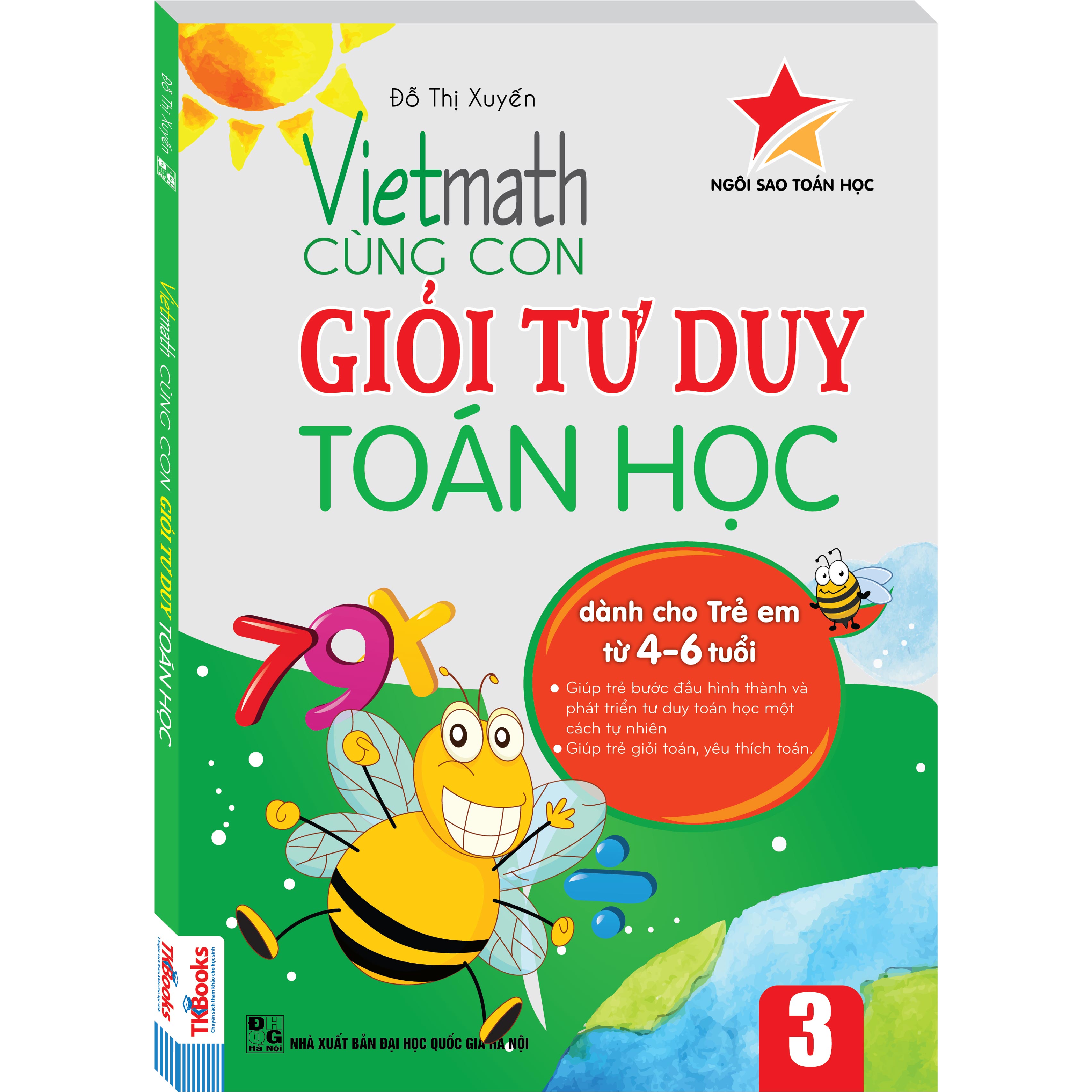 Vietmath - Cùng Con Giỏi Tư Duy Toán Học - Tập 3