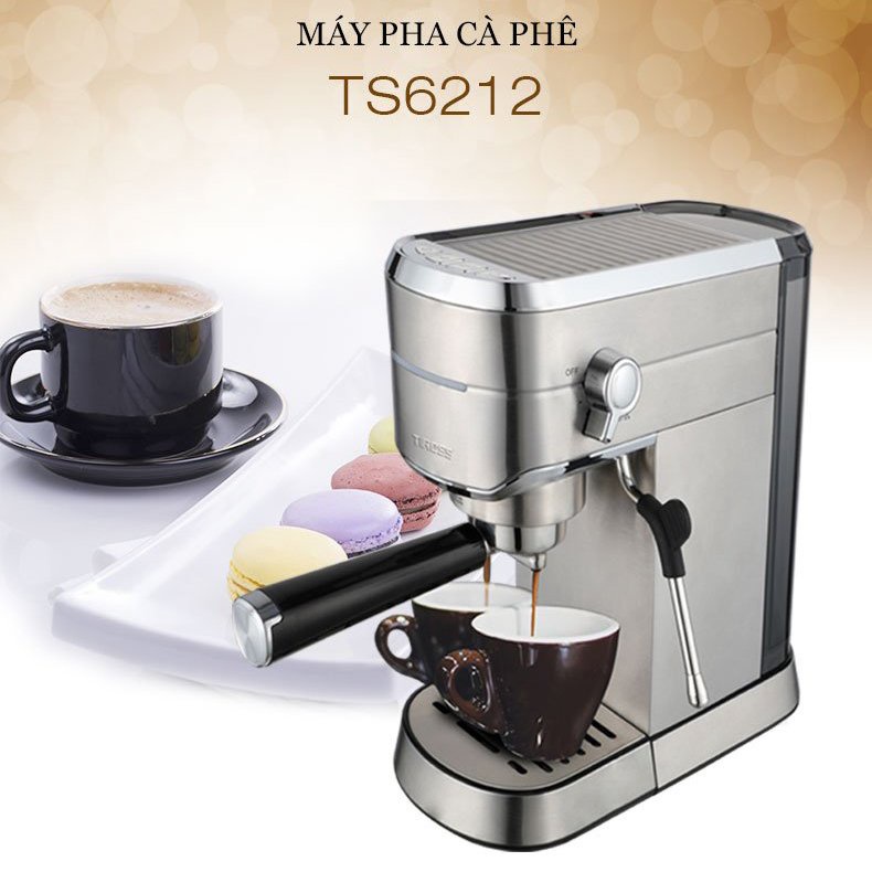 Máy Pha Cà Phê Gia Đình Espresso Tiross TS6212 - Hàng chính hãng