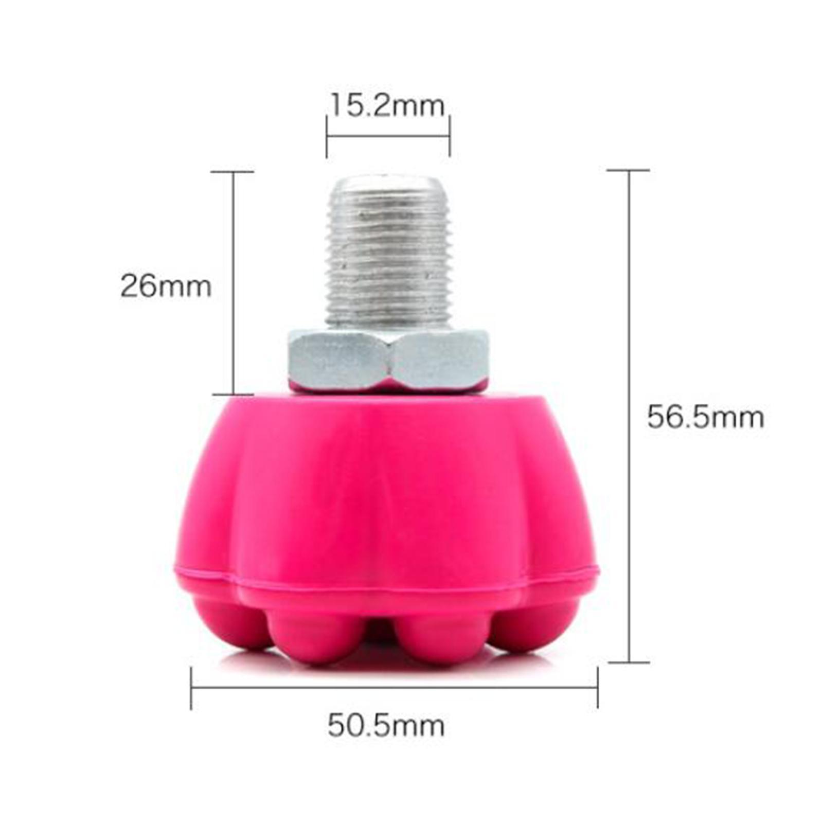 Outdoor Roller Skates Toe Stop,Double-Row Roller Skate Toe Stoppers,