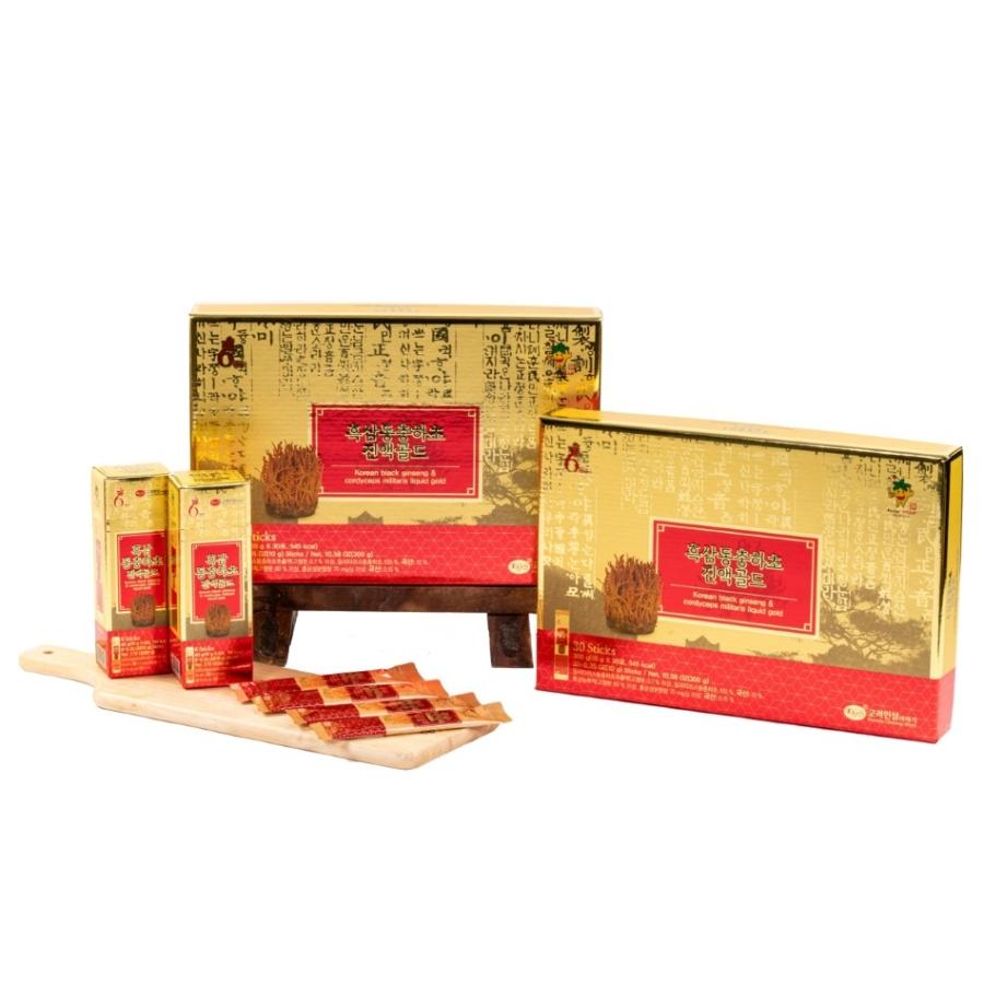 Tinh Chất Hắc Sâm Đông Trùng Hàn Quốc Gold KGS