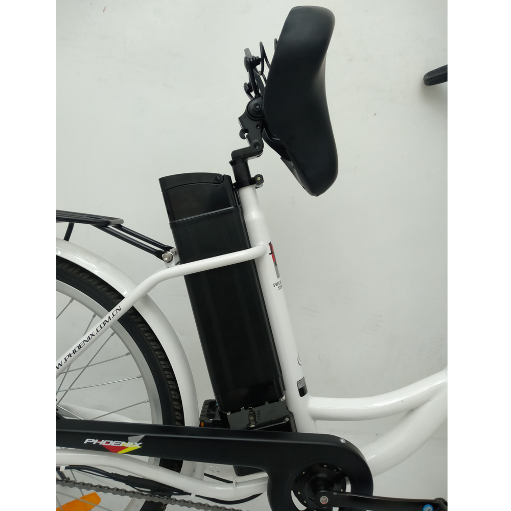 XE ĐẠP ĐIỆN TRỢ LỰC NỮ KHUNG NHÔM PIN SẠC Lithium ion PHOENIX YE19H2401DP