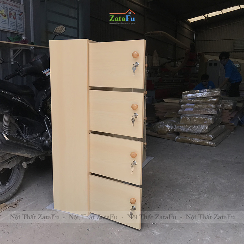 Tủ Locker Gỗ Đựng Hồ Sơ Đứng Nhiều Sàn Đa Năng KTT-20