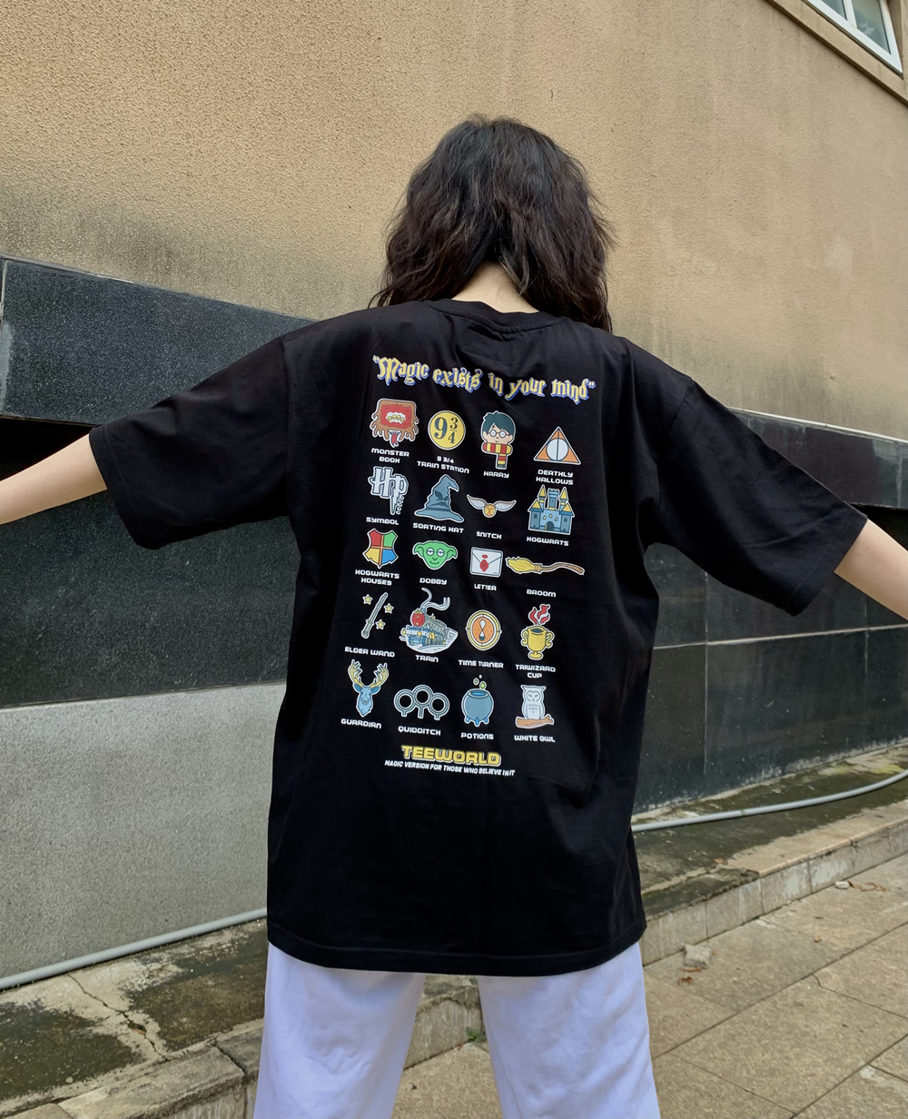 Áo thun Teeworld Harry Potter T-shirt Form Rộng Unisex Nam Nữ
