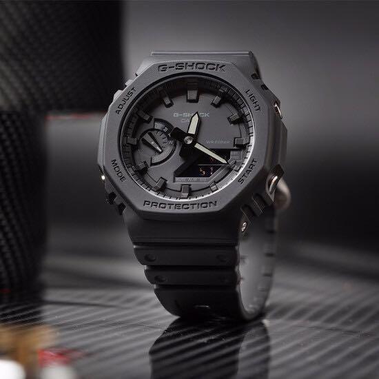 Đồng hồ nam dây nhựa Casio G-Shock chính hãng GA-2100-1A1DR