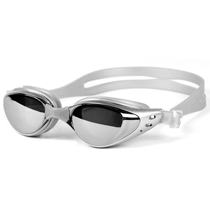Kính bơi cận 3.0 độ 6200 tráng gương, chống UV - POKI