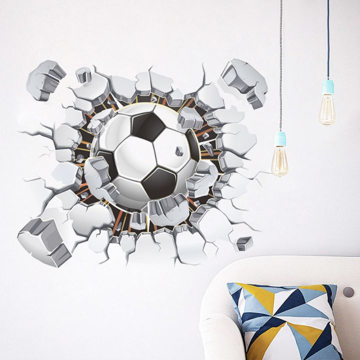 Decal dán tường Quả bóng 3D AmyShop DCS042