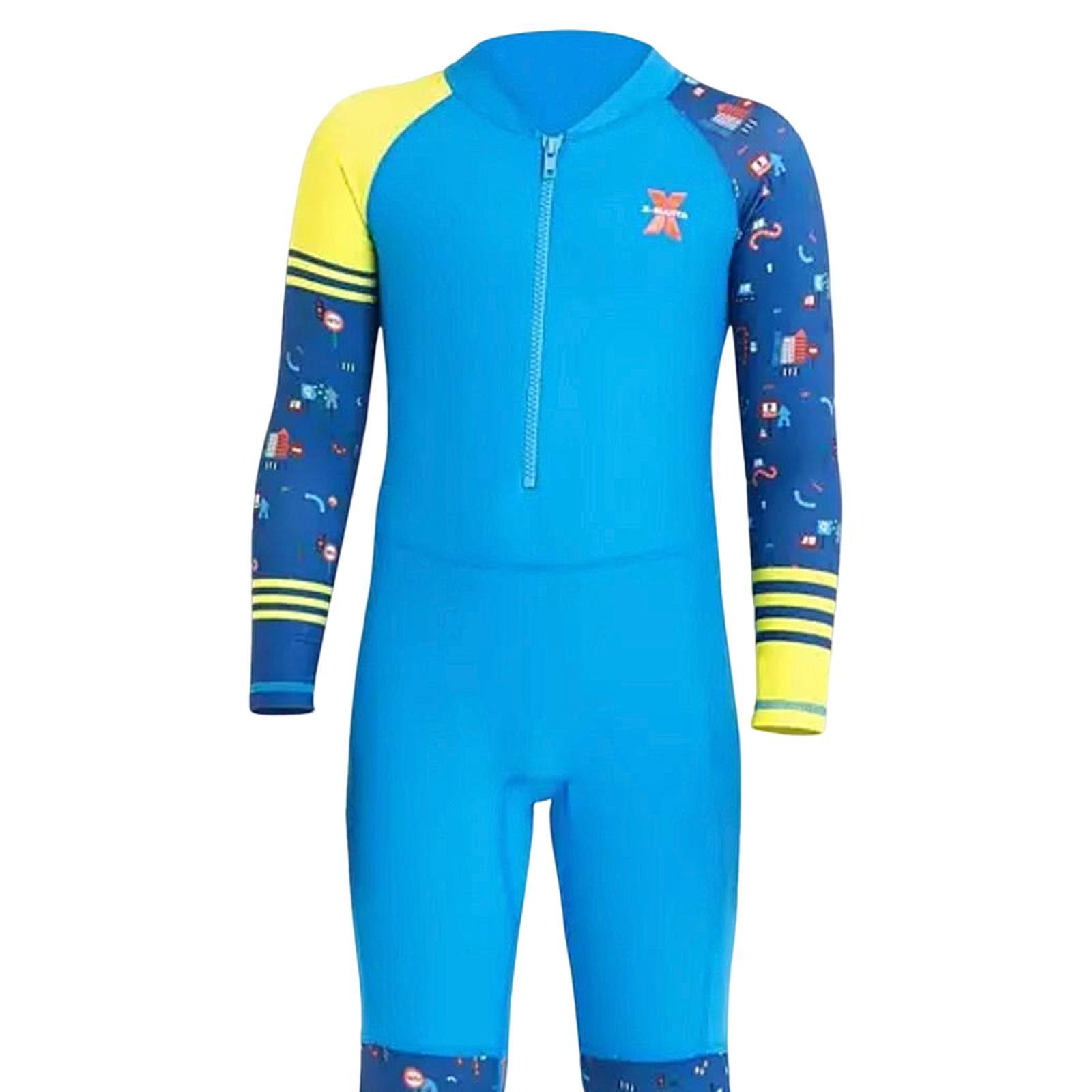 Kids Wetsuit Diving Swimsuits Water Resistant Long Sleeve Thermal Full suits for Swimming