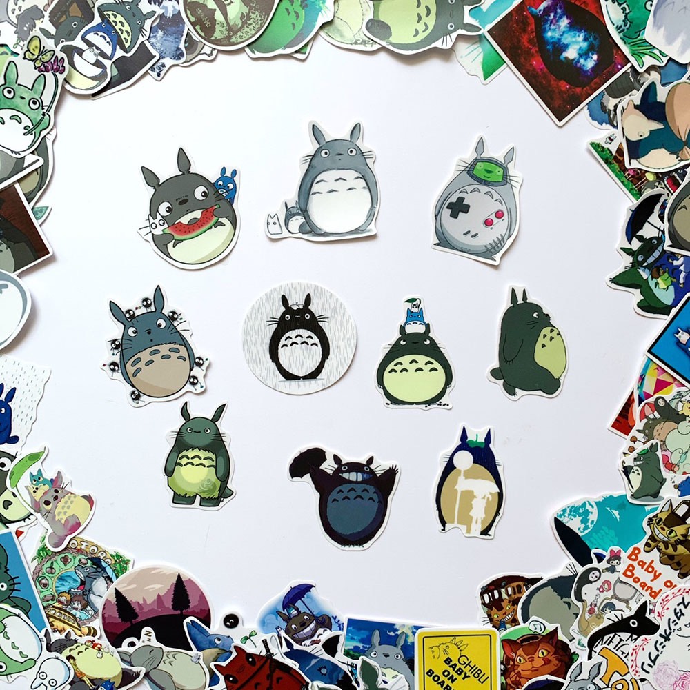 Sticker Totoro set 30 ảnh có ép lụa