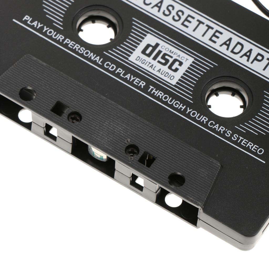 AUX Automobile Audio Compact Cassette Black Transverter Adapter for MP3 CD