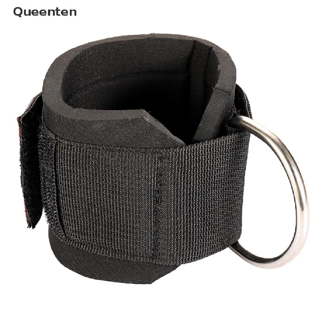 Queenten 1Pcs Foot Ankle Strap for Cable Machine Attachment Gym Fitness Training QT