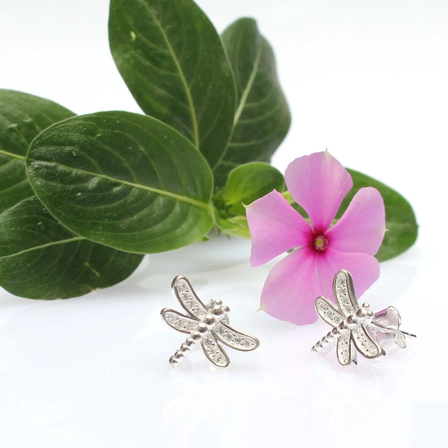 Bông Tai Nữ Bạc Ý - Bạc Hiểu Minh HT085