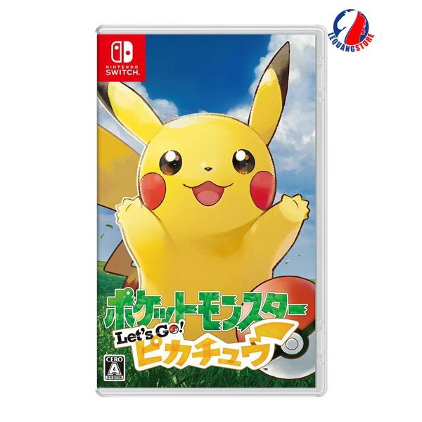 Pokemon: Let's Go, Pikachu! - Băng Game Nintendo Switch - JAPAN - Hàng chính hãng