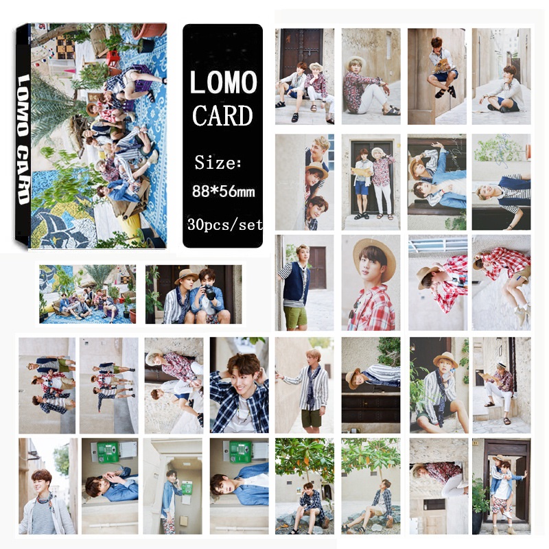 Lomo card BTS "Summer Package"
