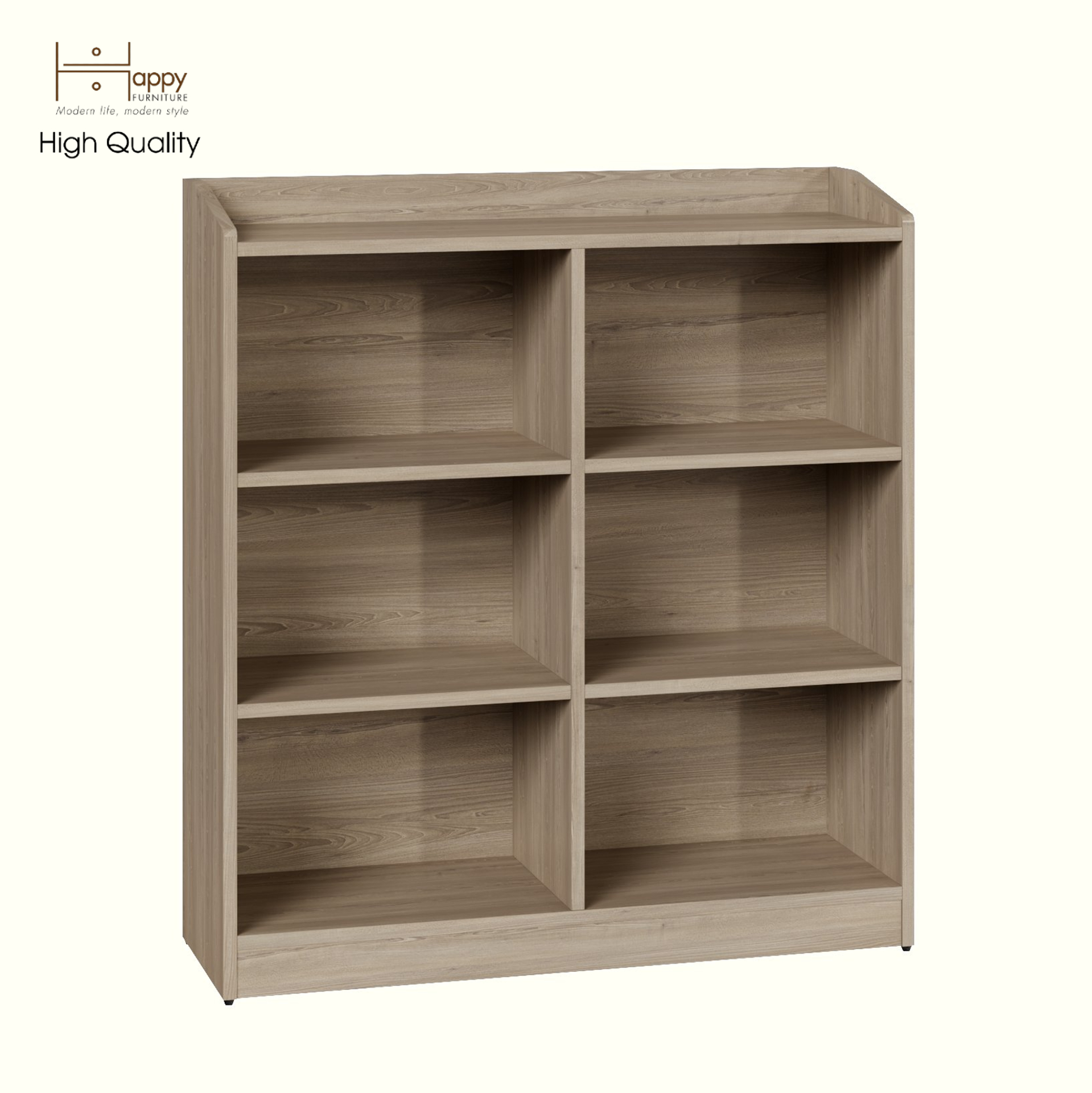[Happy Home Furniture] WINNI, Kệ lưu trữ 6 ngăn , 90cm x 28cm x 98cm ( DxRxC), KSA_049
