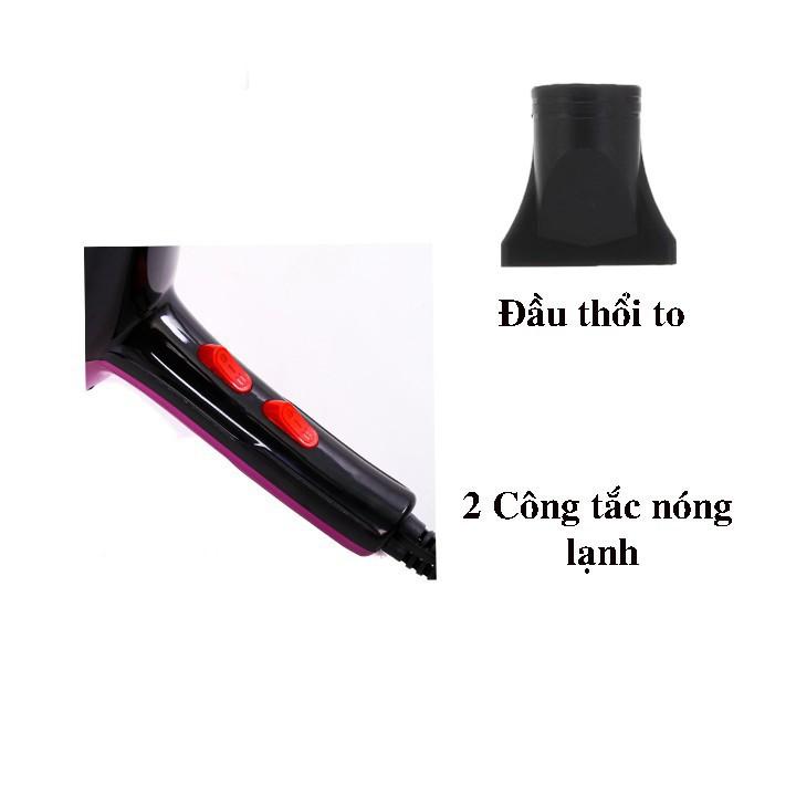 Máy sấy tóc 2 chiều model 552 công suất lớn 2800w