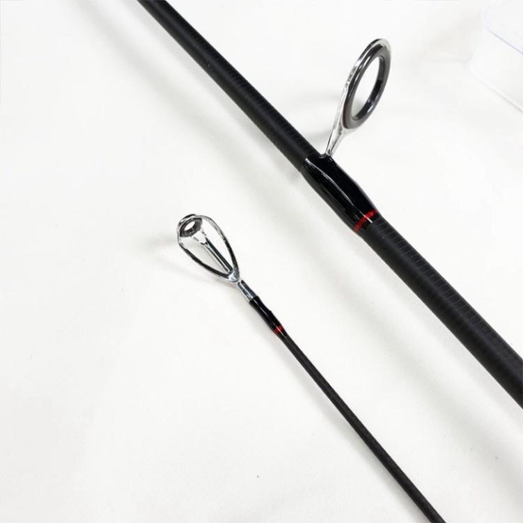 Xả hàng sale Bộ cần câu cá lure máy đứng 1.68m - 1.8m - 2.1m - 2.4m + Máy kim loại + dây câu lure + hộp mồi lure B-lu-D0