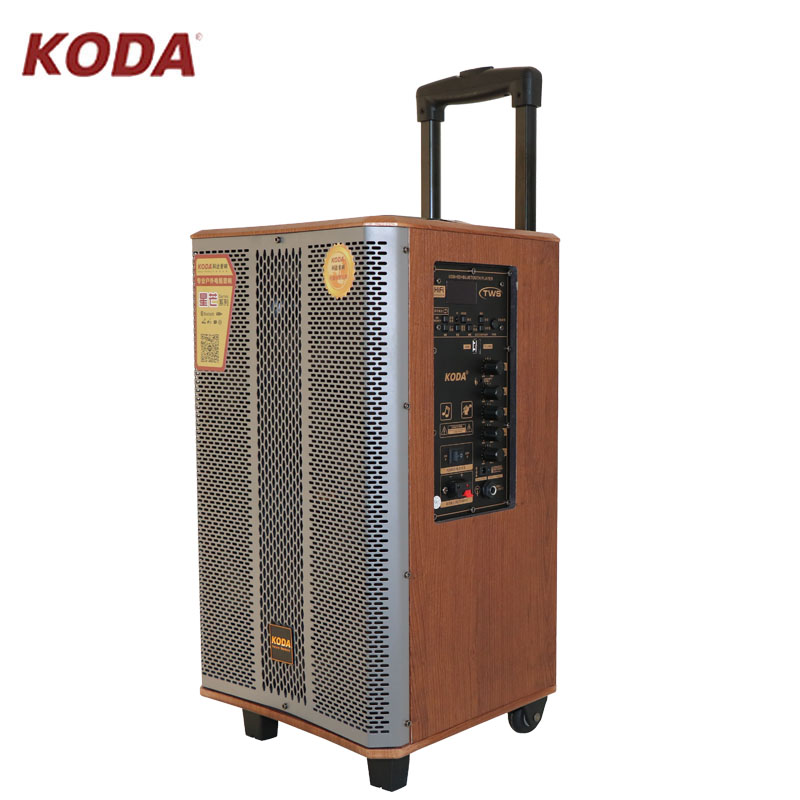 Loa kéo Koda KD-805 bass 8&quot; , 2 Mic kèm điều khiển, hàng chính hãng