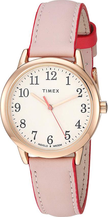 Đồng Hồ Dây Da Nữ Timex Easy Reader 30mm - TW2R62800