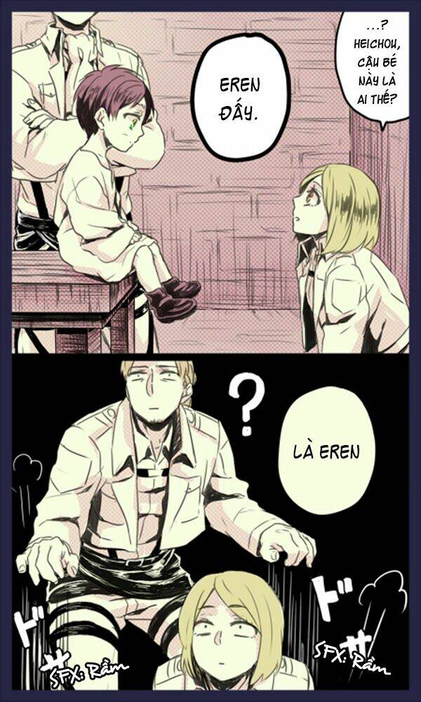 tấn công người khổng lồ - doujinshi eren x mikasa chapter 46 11