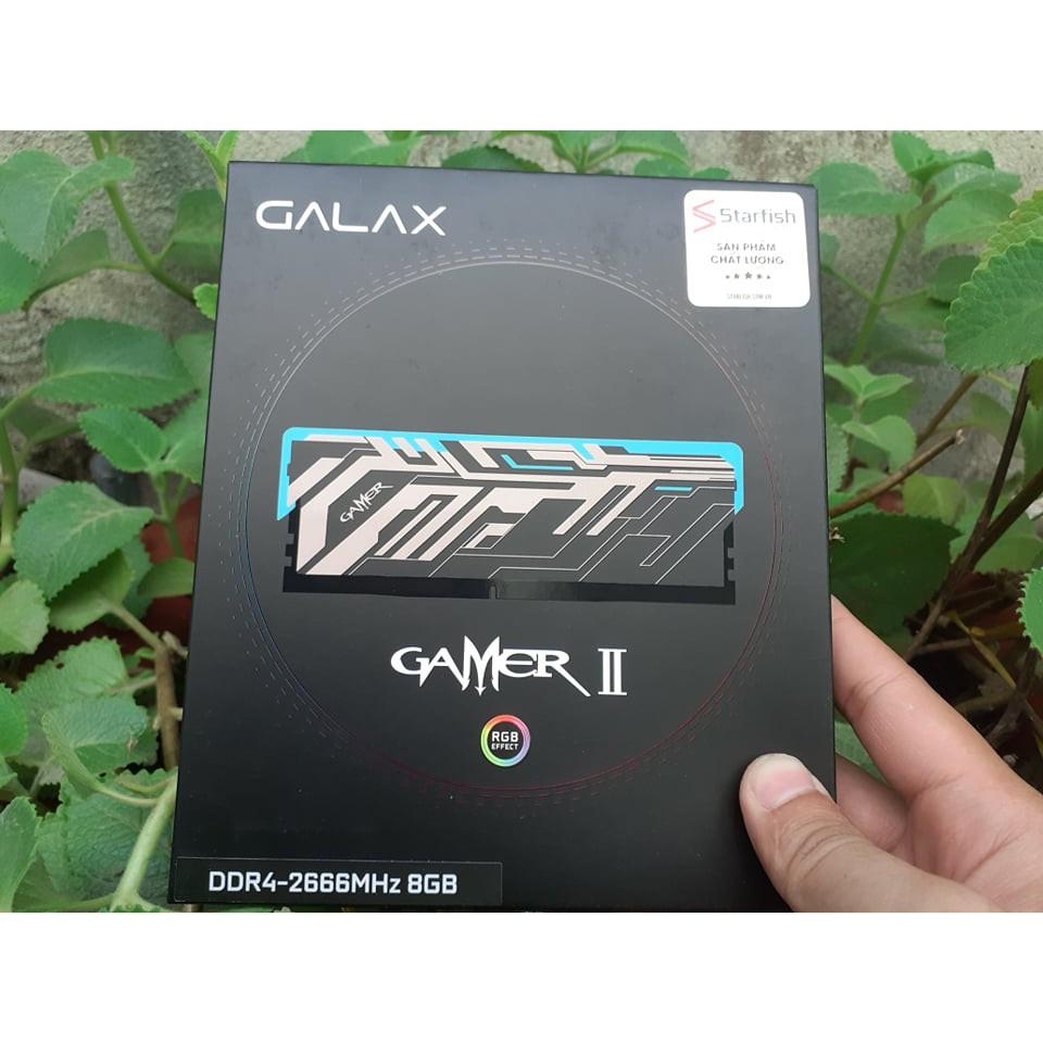 Ram Dr4 Galax Gamer 2 8G 2666 RGB-Hàng chính hãng