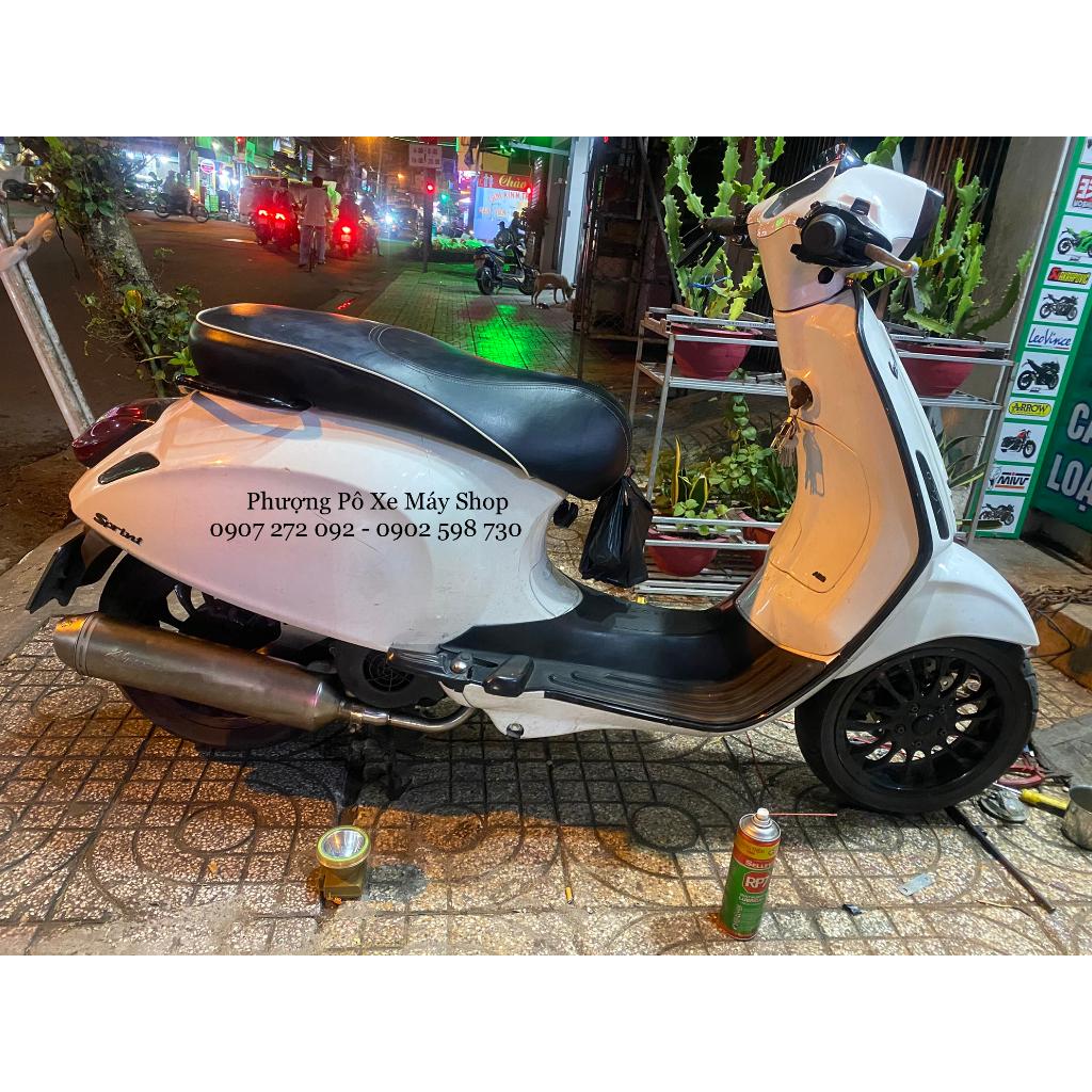 Bộ Pas Cổ Inox 304 gắn PÔ lon 4road & DranTurismo dành cho VESPA SPRINT